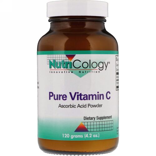 Nutricology, ピュア ビタミン C、パウダー、 4.2 oz (120 g) (Discontinued Item)