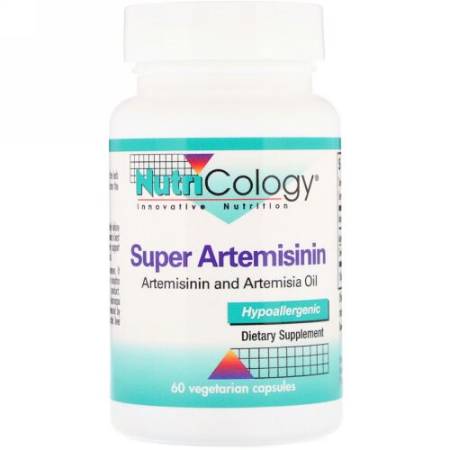 Nutricology, スーパーアルテミシニン、植物性カプセル60錠 (Discontinued Item)