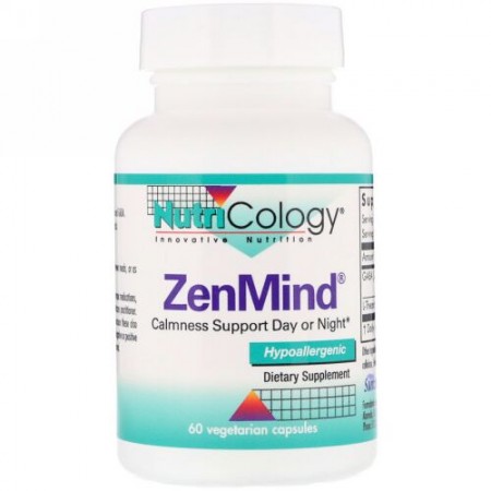 Nutricology, ゼンマインド, 60 ベジカプセル