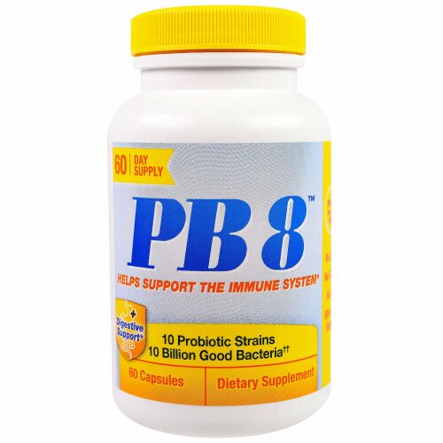 Nutrition Now, PB 8、免疫サポート、60カプセル