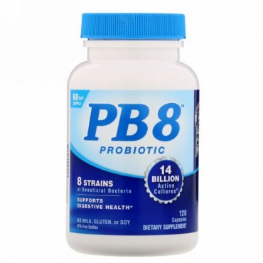 Nutrition Now, PB8プロバイオティクス、カプセル120粒
