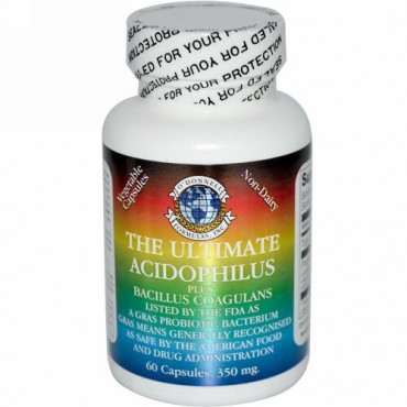 O'Donnell Formulas, ザ アルティメット アシドフィルス、350 mg、60カプセル (Discontinued Item)