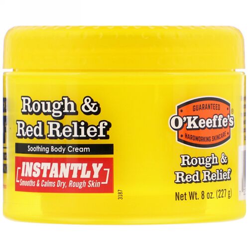 O'Keeffe's, Rough & Red Relief Soothing Body Cream, 8 oz. (227 g) (Discontinued Item)