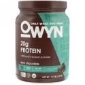 OWYN, Protein 100% Plant-Based Powder, Dark Chocolate, 1.2 lb (539 g) (Discontinued Item)