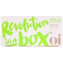 Oi, オーガニックコットンタンポン、ノンアプリケーター、レギュラー、16タンポン (Discontinued Item)