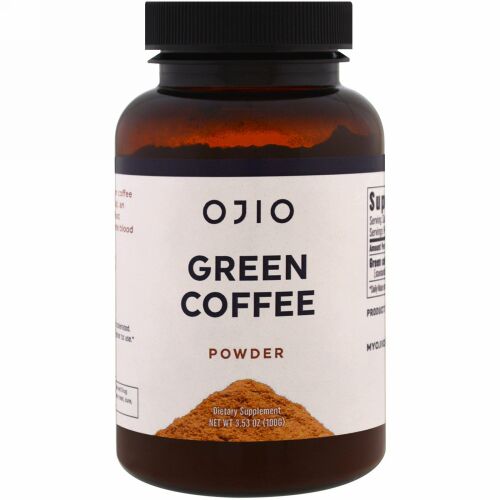 Ojio, グリーンコーヒーパウダー、3.53 oz (100 g) (Discontinued Item)