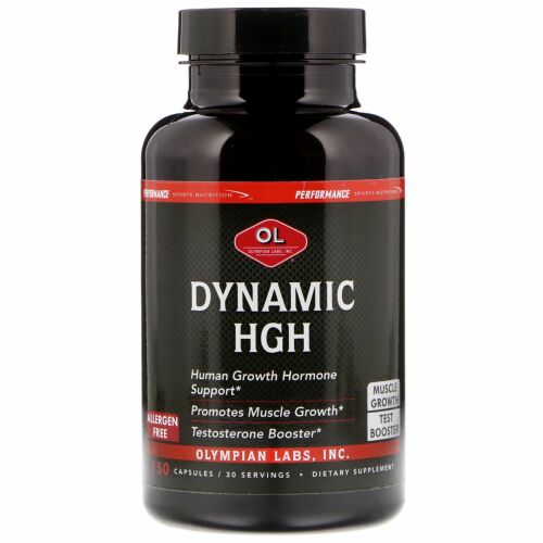 Olympian Labs, ダイナミックHGH、カプセル150 錠