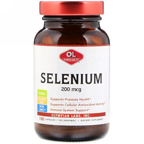Olympian Labs, Selenium, 200 mcg , 100 Capsules (Discontinued Item)