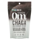 Om Mushrooms, チャガ（Chaga）、認定100％のオーガニックマッシュルームパウダー、3.5オンス（100 g）