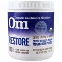 Om Mushrooms, レストア、マッシュルームパウダー、7.14オンス (200 g) (Discontinued Item)