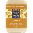 One with Nature, アーモンドソープバー 、 7オンス (200 g) (Discontinued Item)