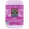 One with Nature, トリプルミル・ソープバー、ライラック、7オンス（200g） (Discontinued Item)