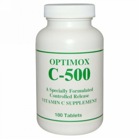 Optimox, Optimox C-500, 180 Tablets (Discontinued Item)
