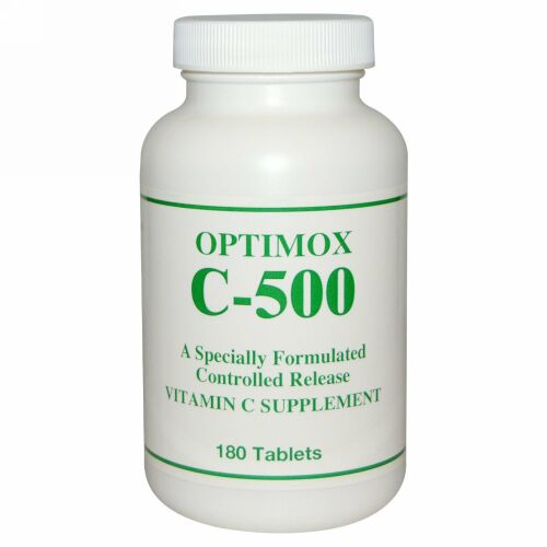 Optimox, Optimox C-500, 180 Tablets (Discontinued Item)