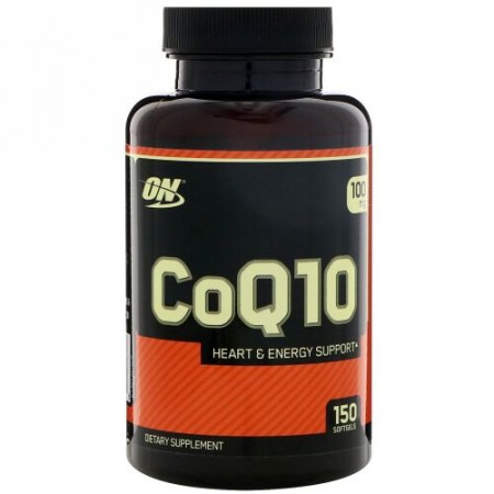 Optimum Nutrition, コエンザイムQ10、100 mg、ソフトゲル150個 (Discontinued Item)