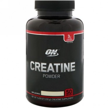 Optimum Nutrition, クレアチンパウダー、無味、5.29オンス (150 g) (Discontinued Item)