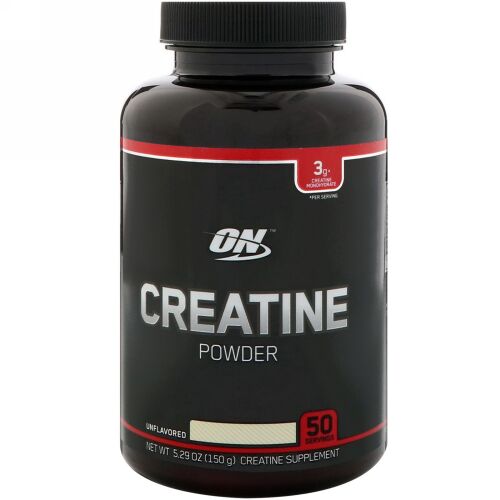Optimum Nutrition, クレアチンパウダー、無味、5.29オンス (150 g) (Discontinued Item)