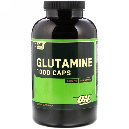 Optimum Nutrition, グルタミン酸 1000 キャップス、1,000 mg、カプセル240個 (Discontinued Item)