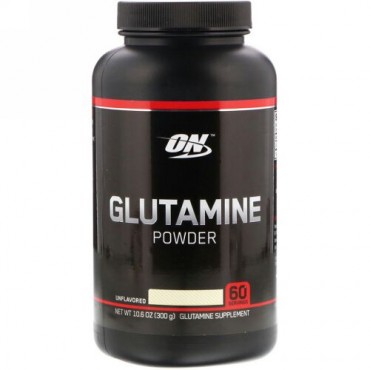 Optimum Nutrition, グルタミンパウダー、非着香、10.6 oz (300 g)