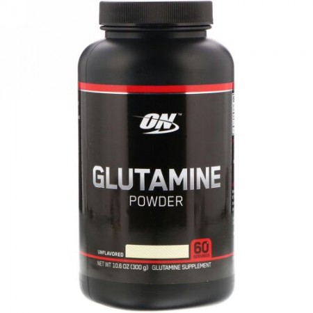 Optimum Nutrition, グルタミンパウダー、非着香、10.6 oz (300 g)