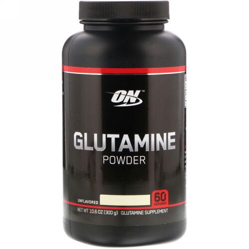 Optimum Nutrition, グルタミンパウダー、非着香、10.6 oz (300 g)