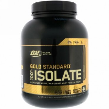 Optimum Nutrition, Gold Standard 100% Isolate, Chocolate Bliss, 3 lb (1.36 kg)