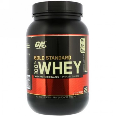 Optimum Nutrition, （オプティマムニュートリション）100% ホエイ, ゴールド スタンダード, エクストリーム ミルク チョコレート, 2 lbs (912 g)