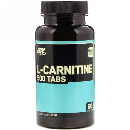 Optimum Nutrition, L-カルニチン、500mg、60粒