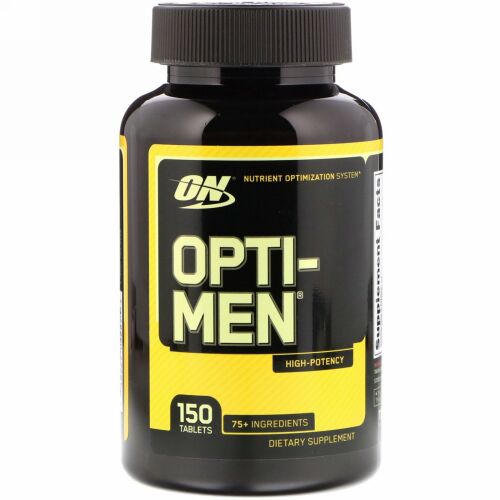 Optimum Nutrition, Opti-Men（オプティメン）、150粒