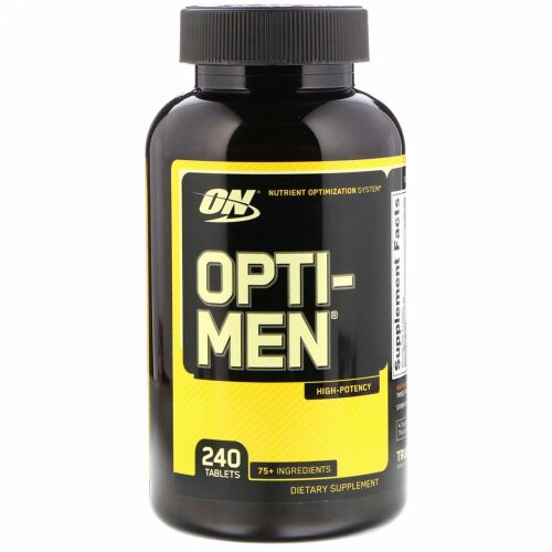 Optimum Nutrition, Opti-Men（オプチメン）、タブレット240粒