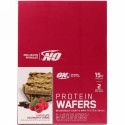 Optimum Nutrition, プロテインウエハース、チョコレートラズベリークリーム、9パック、各41g（1.45oz）