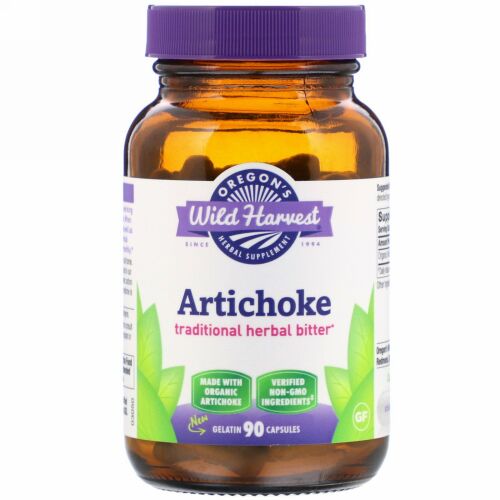 Oregon's Wild Harvest, Artichoke, 90 Gelatin Capsules