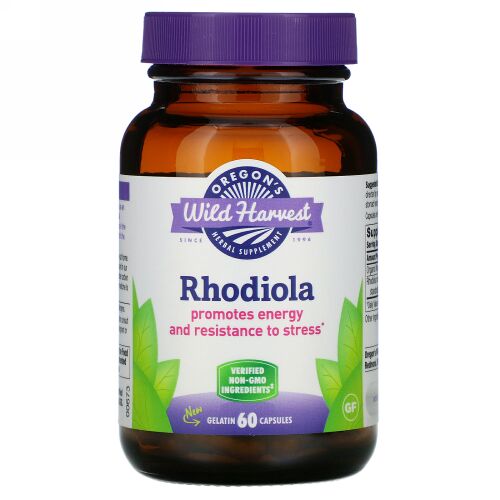 Oregon's Wild Harvest, Rhodiola, 60 Gelatin Capsules