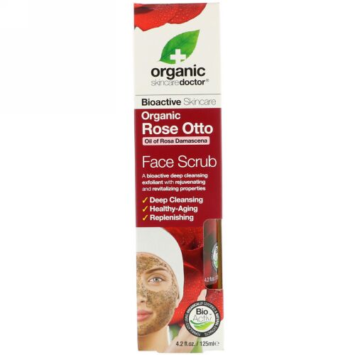 Organic Doctor, オーガニックローズオットー・フェイススクラブ、125ml（4.2 fl oz） (Discontinued Item)