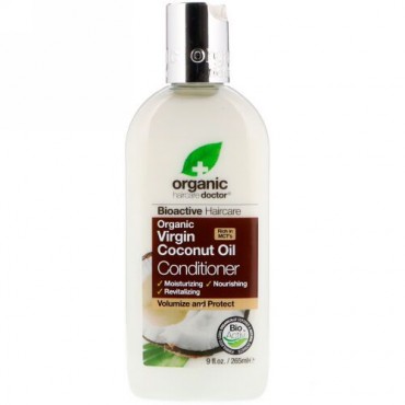 Organic Doctor, Organic Virgin Coconut Oil Conditioner, 9 fl oz (265 ml) (Discontinued Item)