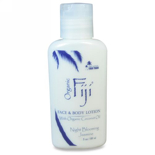 Organic Fiji, フェイス＆ボディローション、ナイトブルーミング・ジャスミン、3オンス（89 ml） (Discontinued Item)