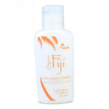 Organic Fiji, 栄養ローション、レモングラス・タンジェリン、3オンス（89 ml） (Discontinued Item)