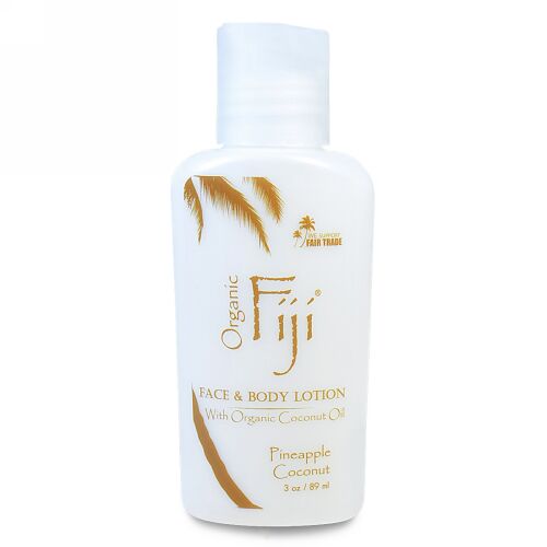 Organic Fiji, 栄養ローション、パイナップルココナッツ、3オンス（89 ml） (Discontinued Item)