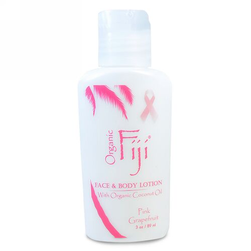 Organic Fiji, 栄養ローション、ピンクグレープフルーツ、3オンス（89 ml） (Discontinued Item)