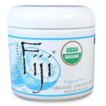 Organic Fiji, オーガニック・シュガーポリッシュ、無香性、20オンス（566 g） (Discontinued Item)