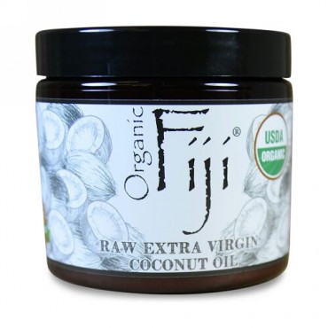 Organic Fiji, 未精製オーガニックココナッツオイル、13オンス（390g） (Discontinued Item)