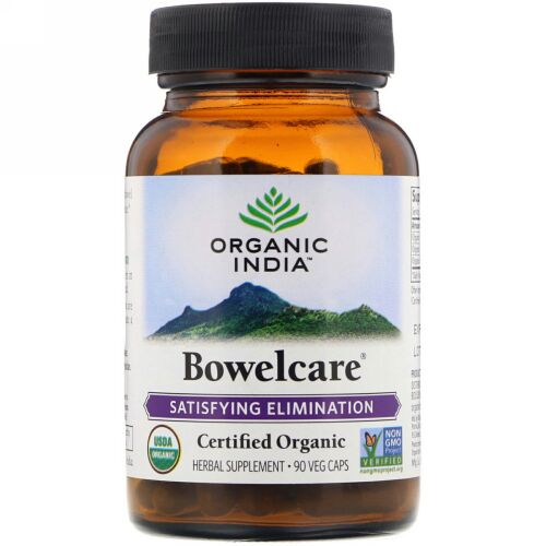 Organic India, ボウルケア®, 90 ベジタブルカプセル (Discontinued Item)