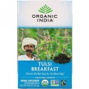 Organic India, Tulsi Tea, Breakfast, 18 Infusion Bags, 1.08 oz (30.6 g) (Discontinued Item)