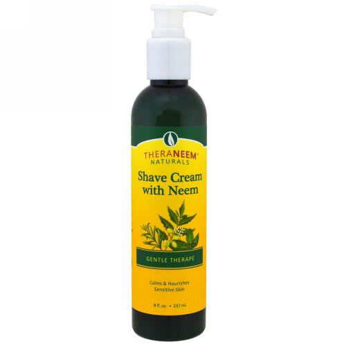 Organix South, セラニーム、ナチュラル、ニーム入りシェイブクリーム、セラピー、8 fl oz (237 ml) (Discontinued Item)