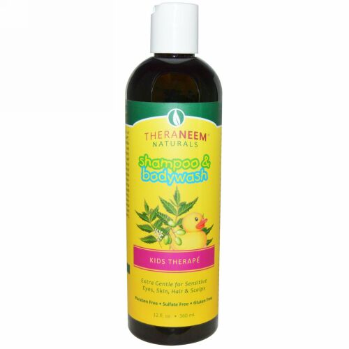Organix South, TheraNeem, Shampoo & Bodywash, Kids Therapé, Neem & Chamomile, 12 fl oz (360 ml) (Discontinued Item)