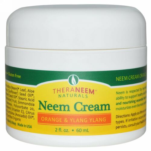 Organix South, TheraNeem, Neem Cream, Orange & Ylang Ylang, 2 fl oz (60 ml) (Discontinued Item)