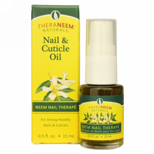 Organix South, TheraNeem Organix, Nail & Cuticle Oil, 0.5 fl oz (15 ml) (Discontinued Item)