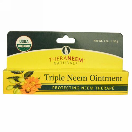 Organix South, TheraNeem Naturals, Neem Therapé, Triple Neem Ointment, 1 oz (30 g) (Discontinued Item)