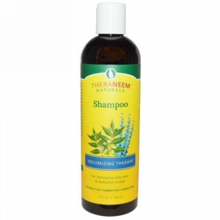 Organix South, TheraNeem Organix, Shampoo, Volumizing Therape, Neem & Eucalyptus,12 fl oz (360 ml) (Discontinued Item)