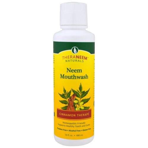 Organix South, TheraNeem Naturals, Cinnamon Therapé, Neem Mouthwash, 16 fl oz (480 ml) (Discontinued Item)